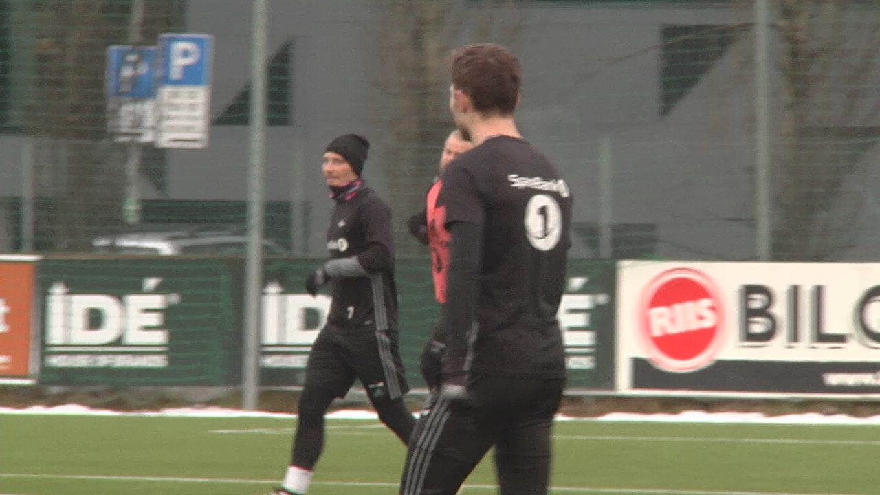 Årets første trening